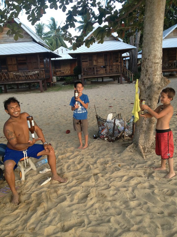 Beachside Skills: Learning Bottle Rolling at Ko Ma Beach