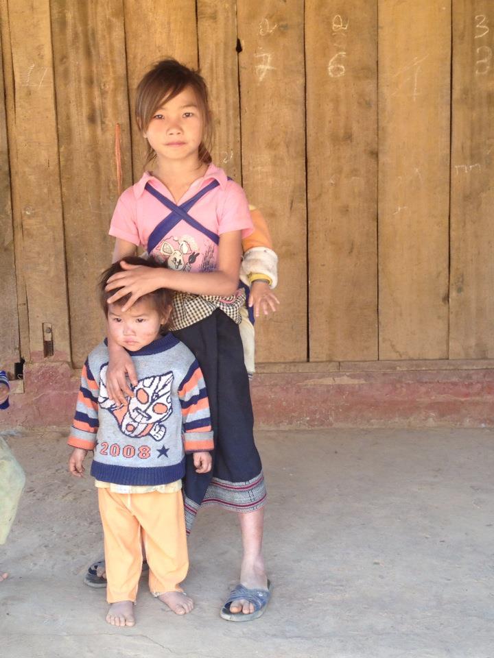 Villages in north Laos