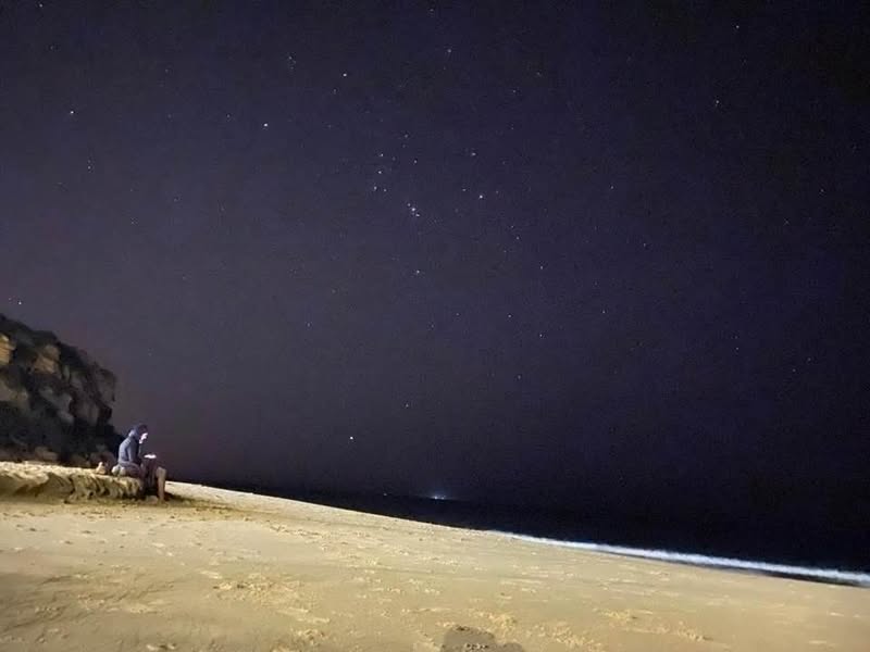 Night in Burgau, Algarve