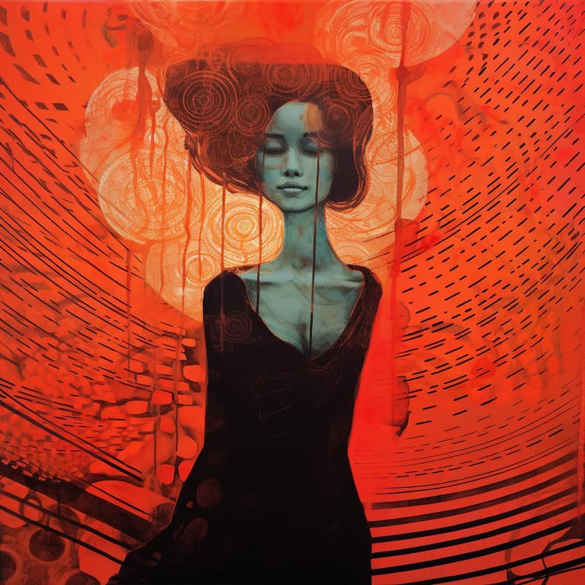 “He stepped down, trying not to look long at her,…