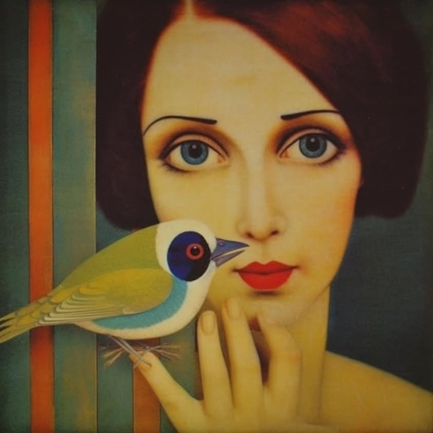 greatly inspired by the women portrait series by Peter Mitchev