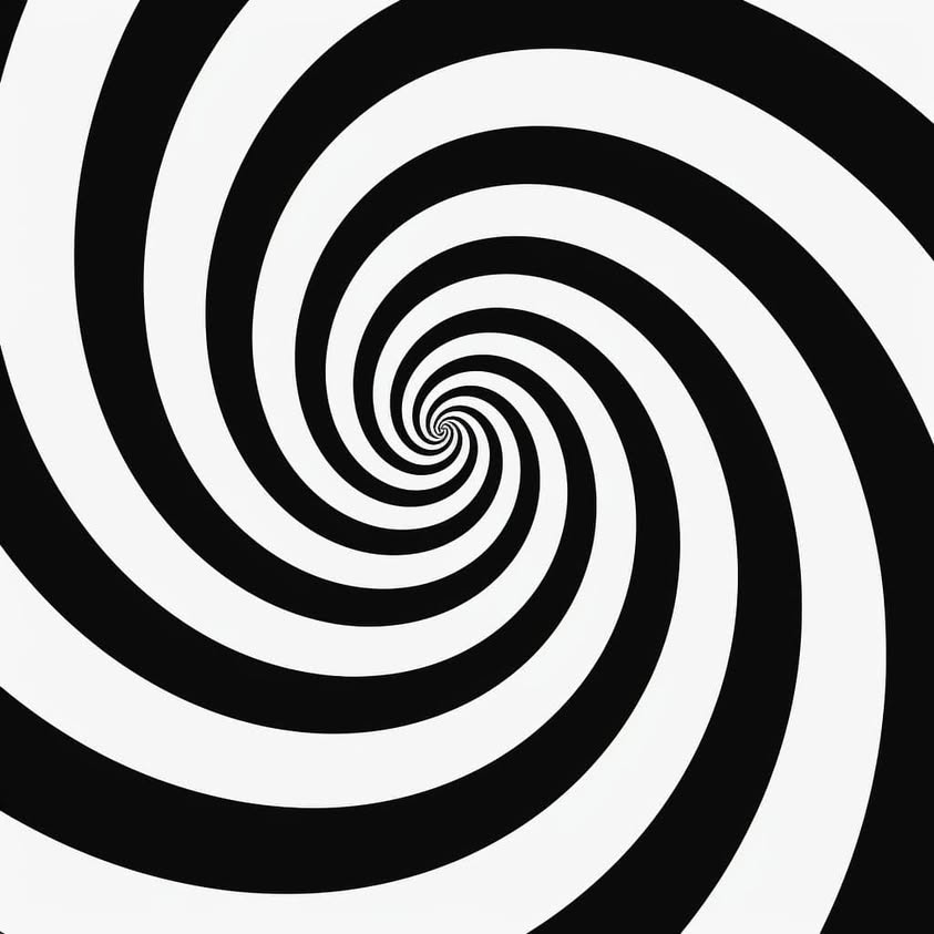 🌀 Exploring the “spiral” method, It’s called Pareidolia, spotting shapes…