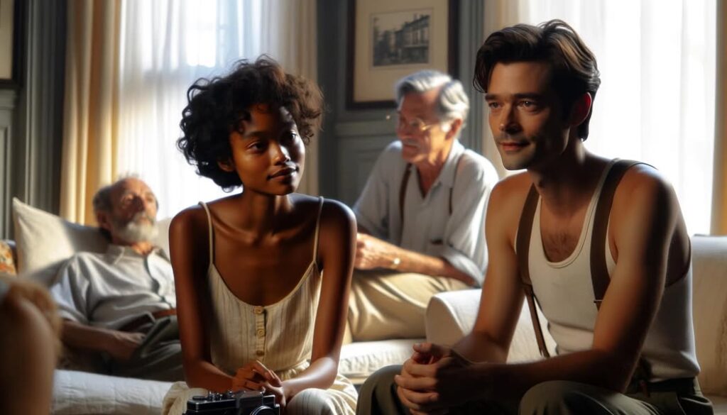 “So where is your mum?”