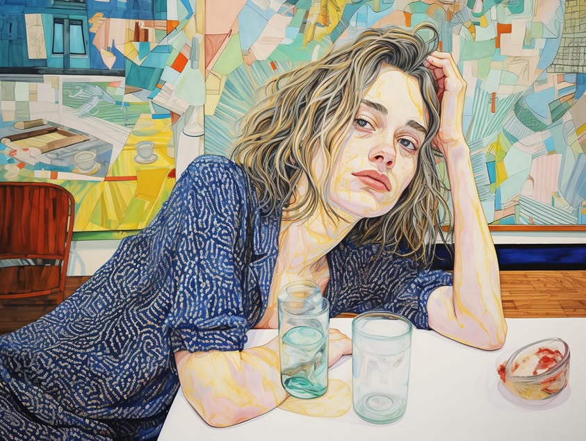 “I want to paint men and women with that something…