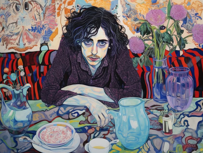 “I want to paint men and women with that something…