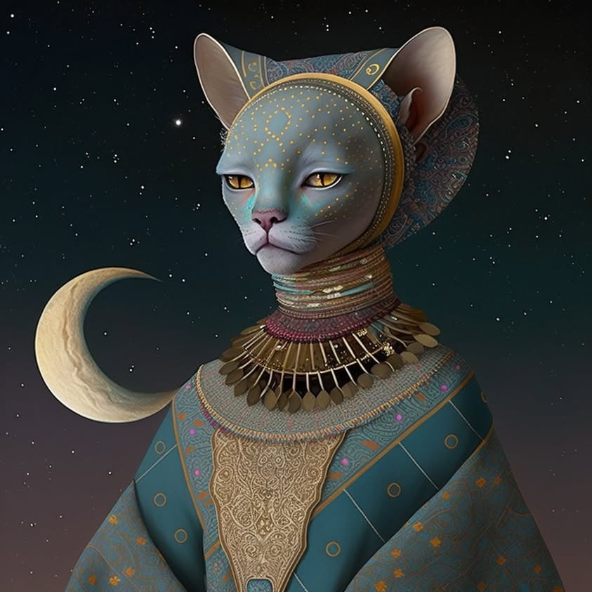 Moon Cats. Print plans? Get our high-res images from the…