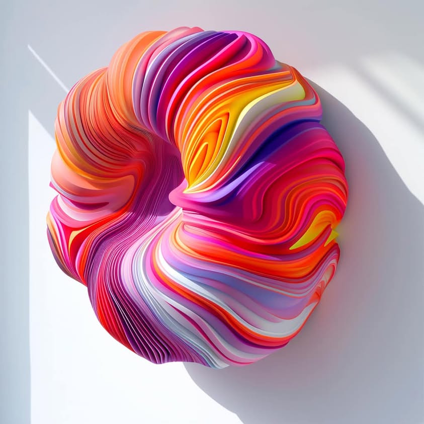 ‘Doughnut Delirium’ Inspired by Yoni Alter’s sculptures (I used Yoni’s…