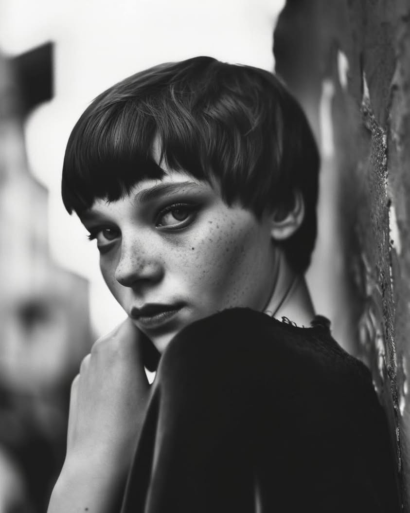 She might be reflecting on the provocative idea of AI…