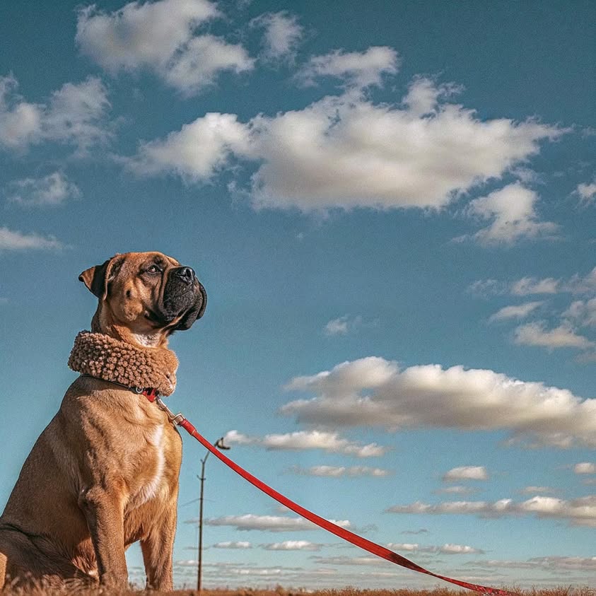 “To sit with a dog on a hillside on a…