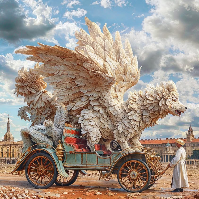 He demanded to move faster throughout the town, Too lazy…