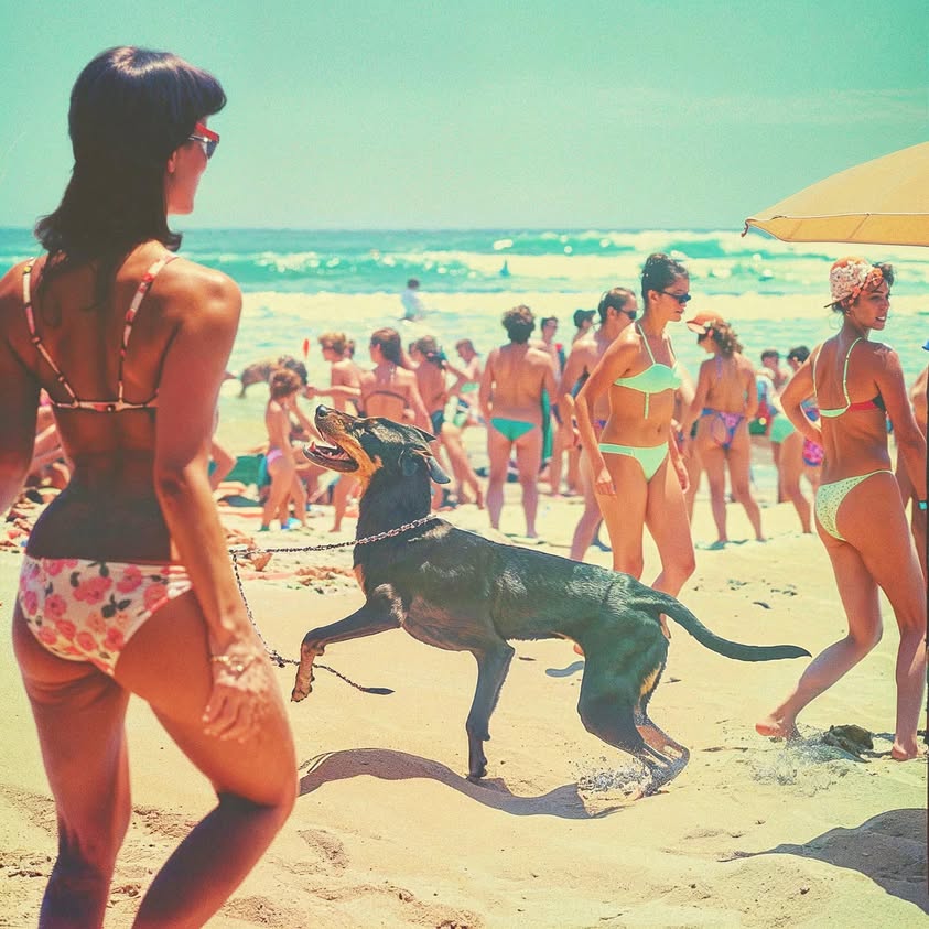 Summer is coming [Link to print: https://gilalter.com/products/carelessly-happy]