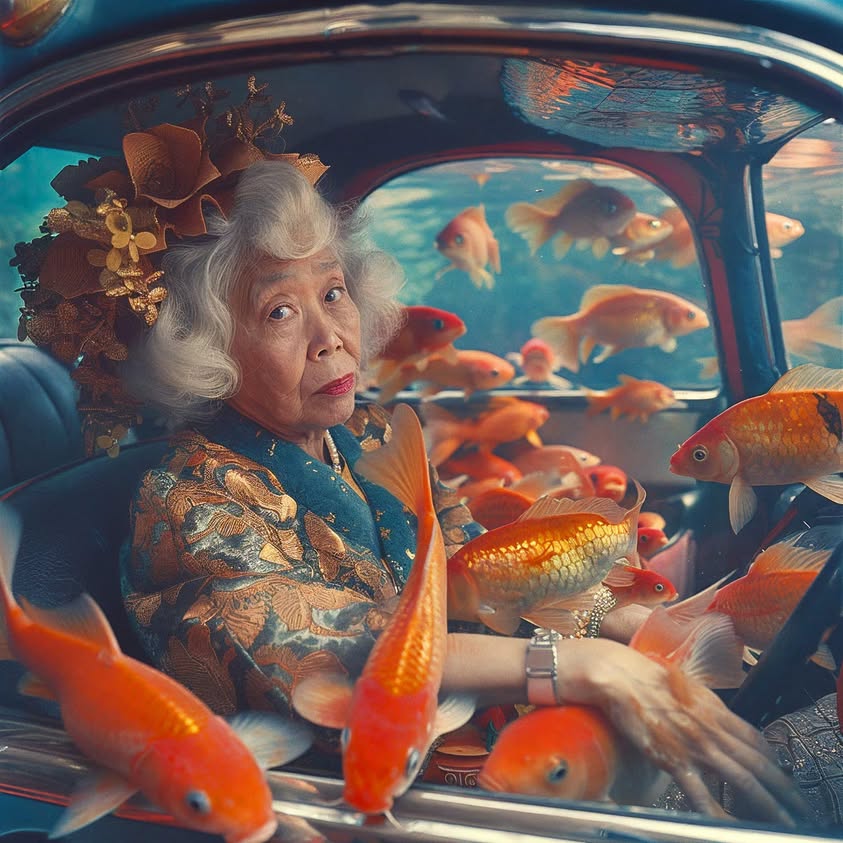 Goldfish drive: A smooth sea never made a skilled sailor…