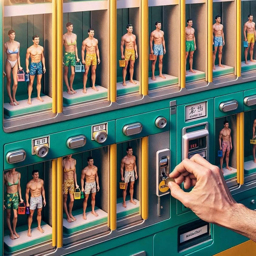 “Life in plastic, it’s fantastic!” [Link to print: https://gilalter.com/products/fantastic-plastic]