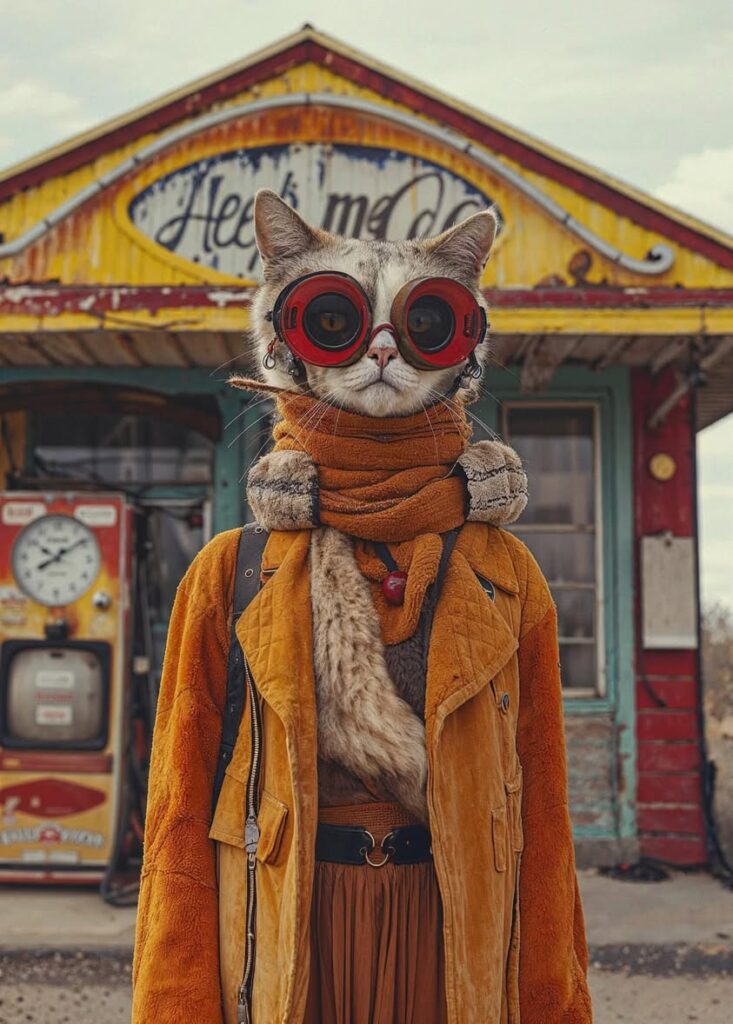 A paw-some explorer with a flair for fashion. 👉🏼👉🏼Follow me…