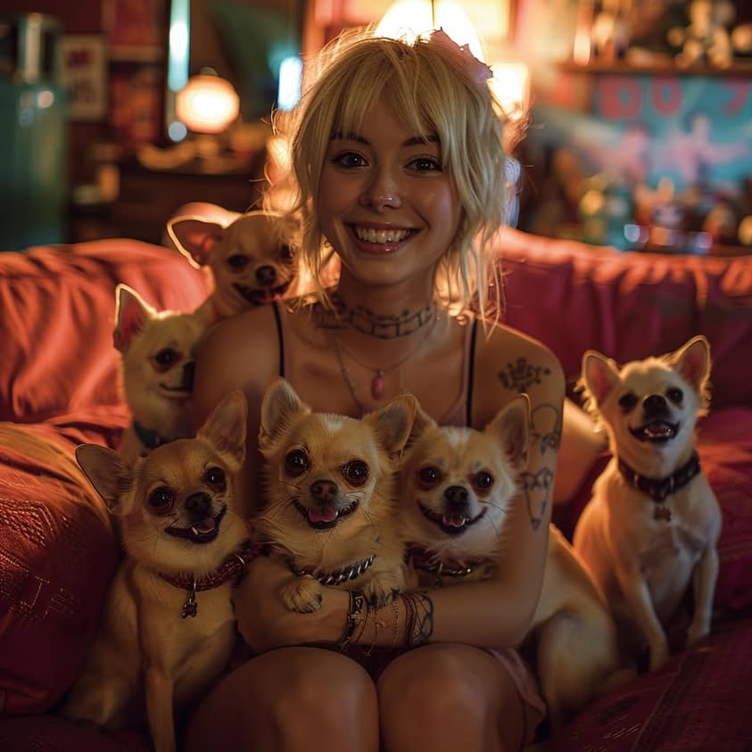 And that’s how Lola became the leader of the pack.