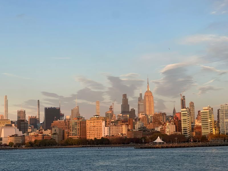 Hudson River Ferry ⛴️ $4.50 and amazing views