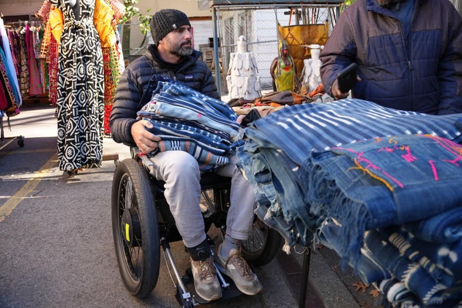 In Harlem, I move through an empty market, early and…