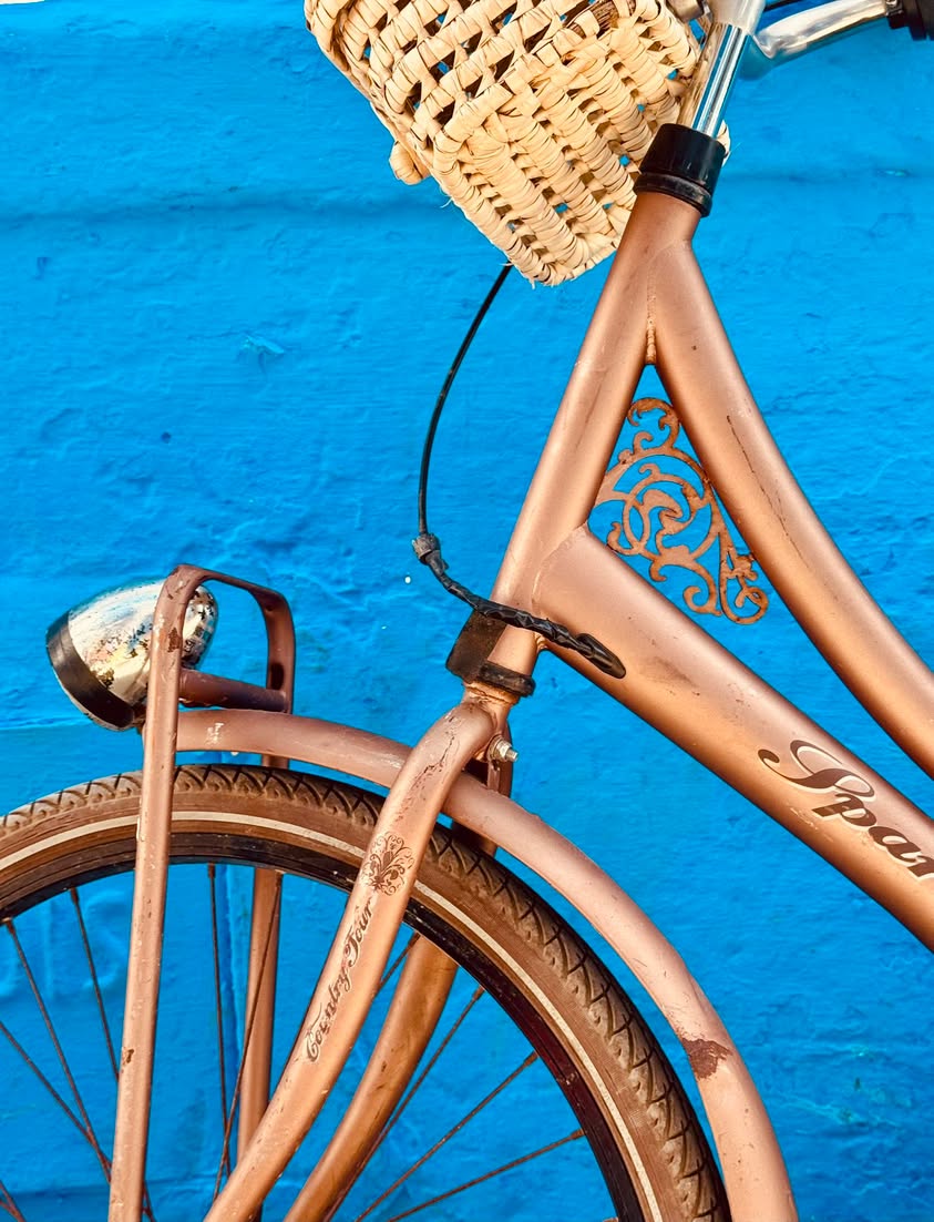 I’m sitting here with my coffee, and this is what…