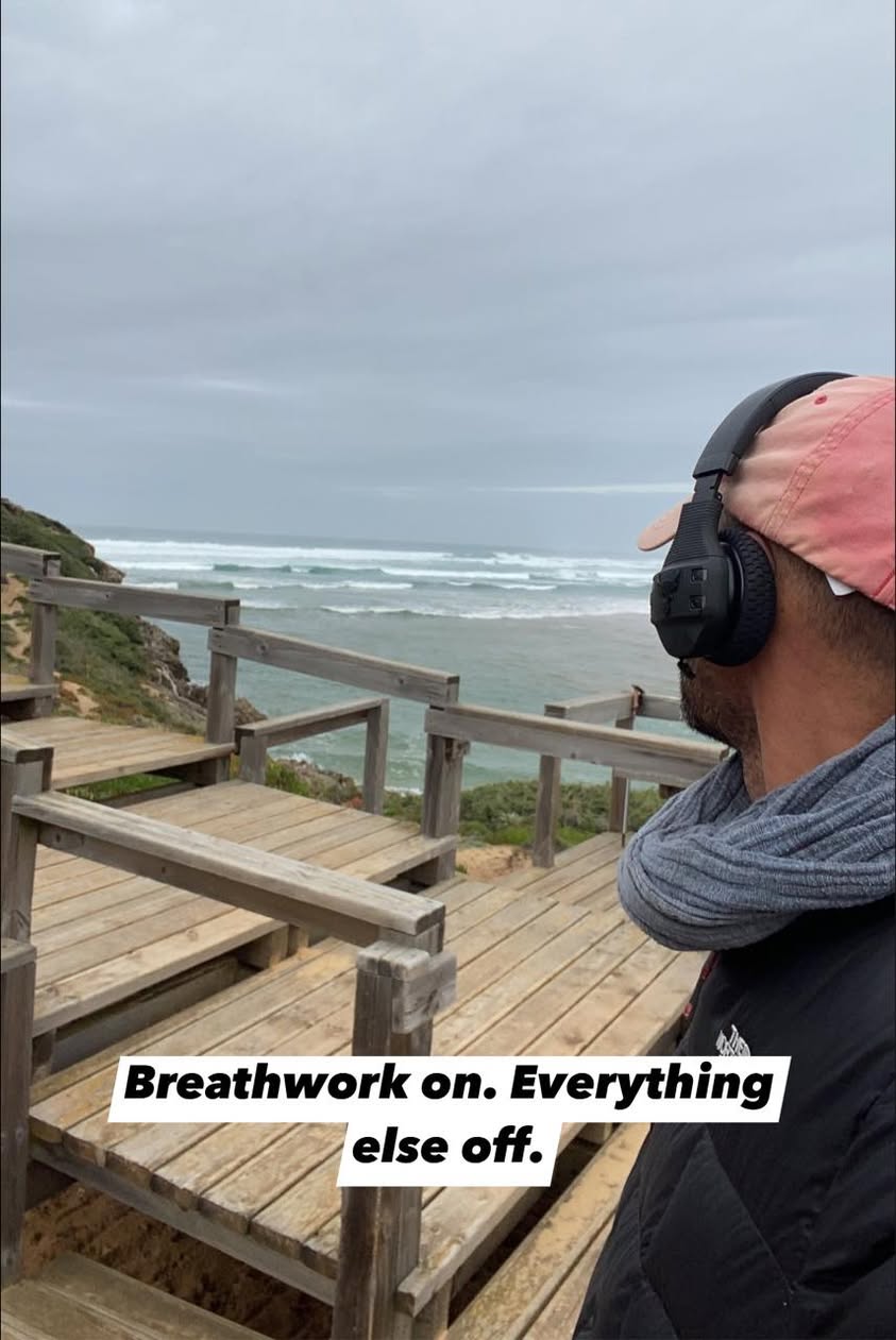 What happens during Wim Hof-style breathing: 💨 Fast breathing (hyperventilation):…