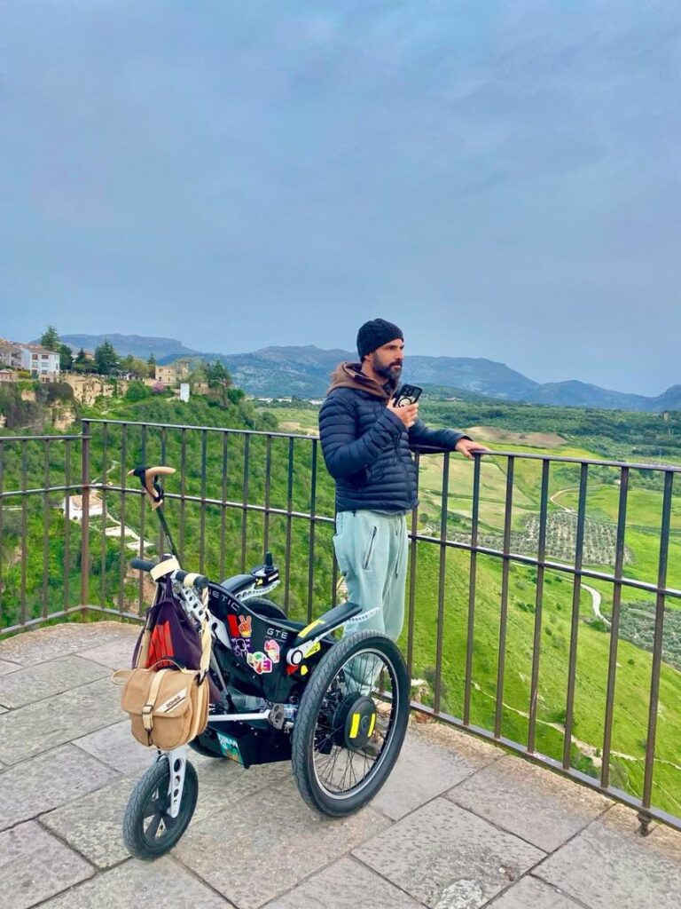 Our first morning in Ronda, Spain. We were staying in…