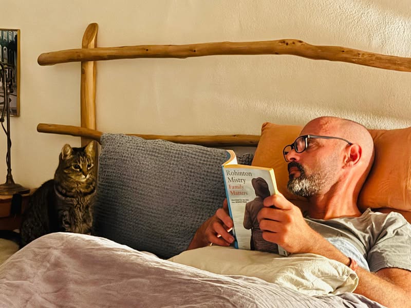 Me: You’ve been staring at me for twenty minutes. Tuli:…