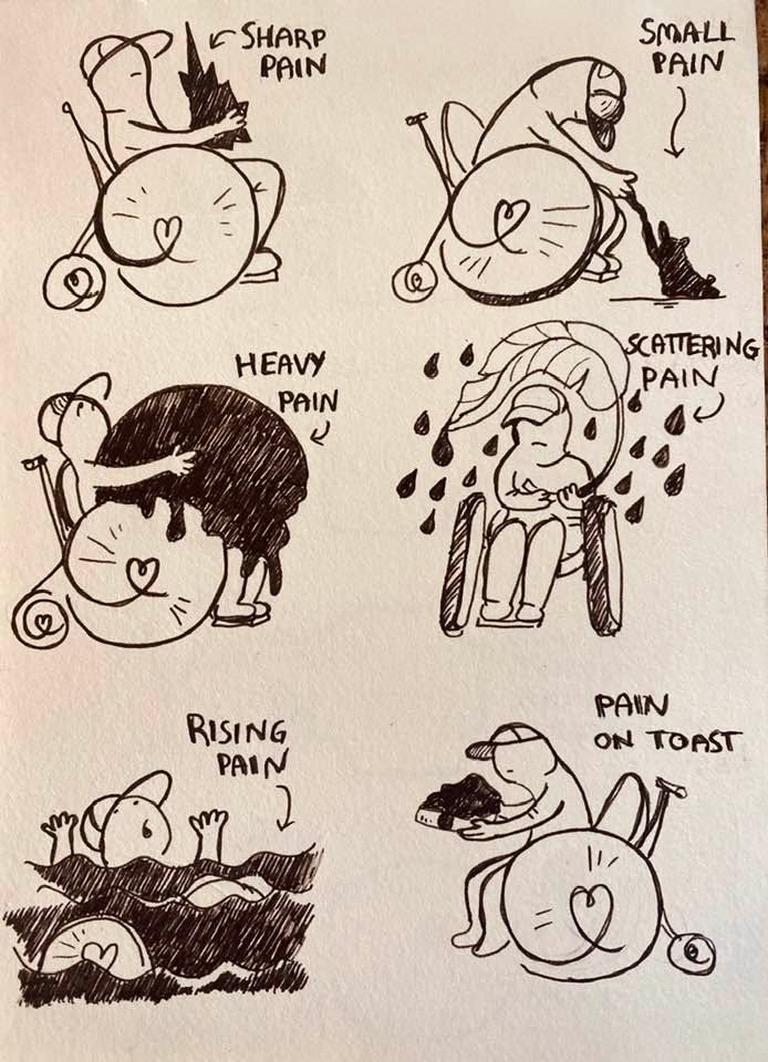 My body is a mess, my head is a mess,…