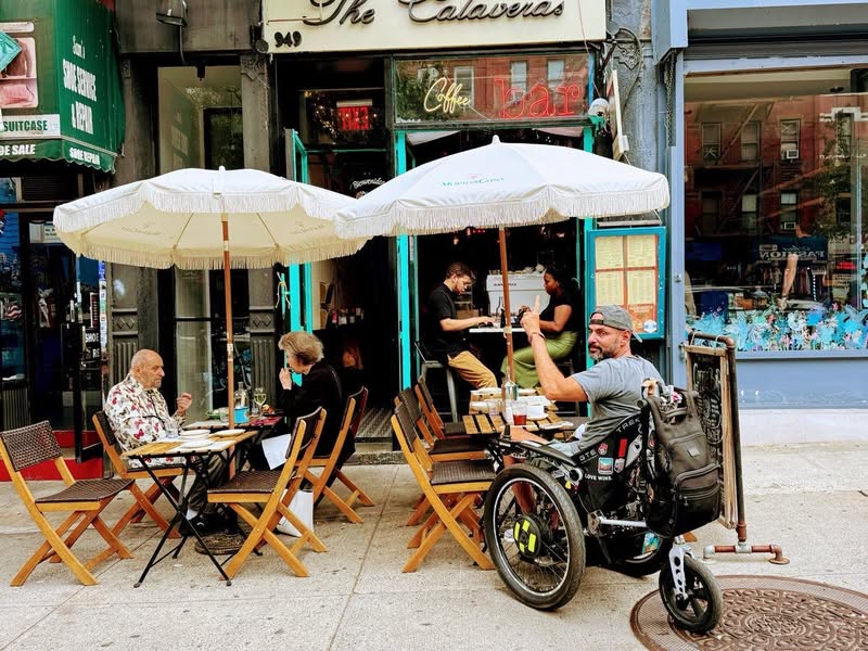 Some really good tacos 🌮 Sit outside, no problem Super…