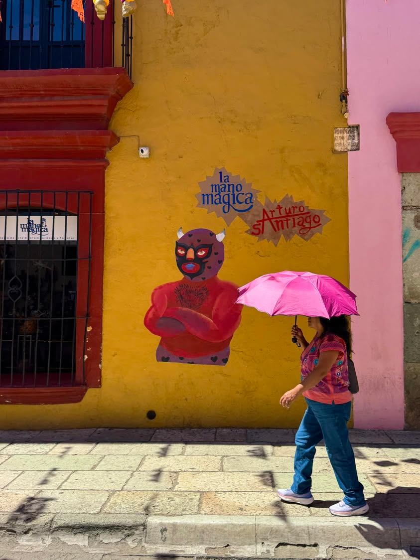 Meanwhile in Oaxaca. 🌼✨💀 #trekinetic #travellingwithwheelchair #wheelchair