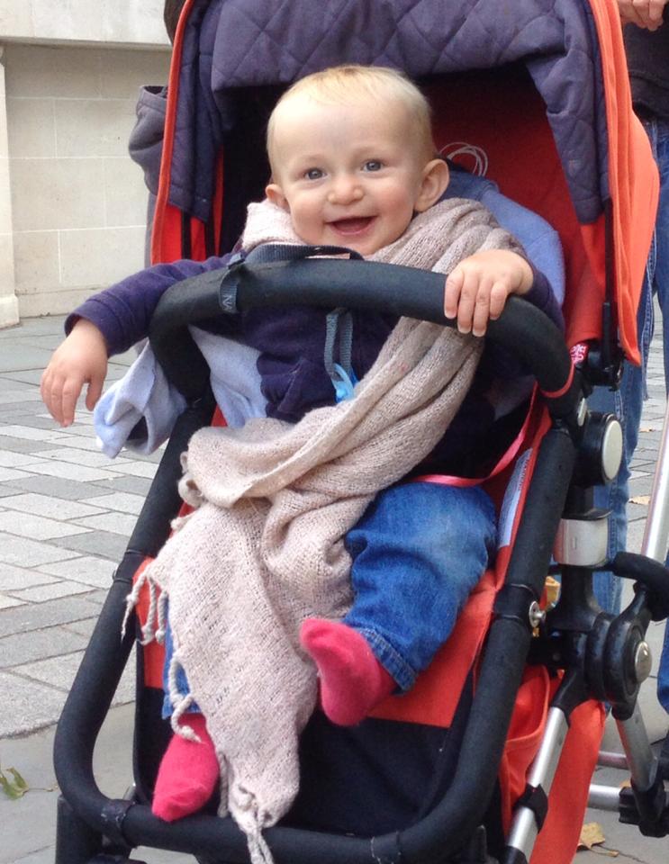 Pure Joy on Wheels: This Baby’s Smile Will Brighten Your Day